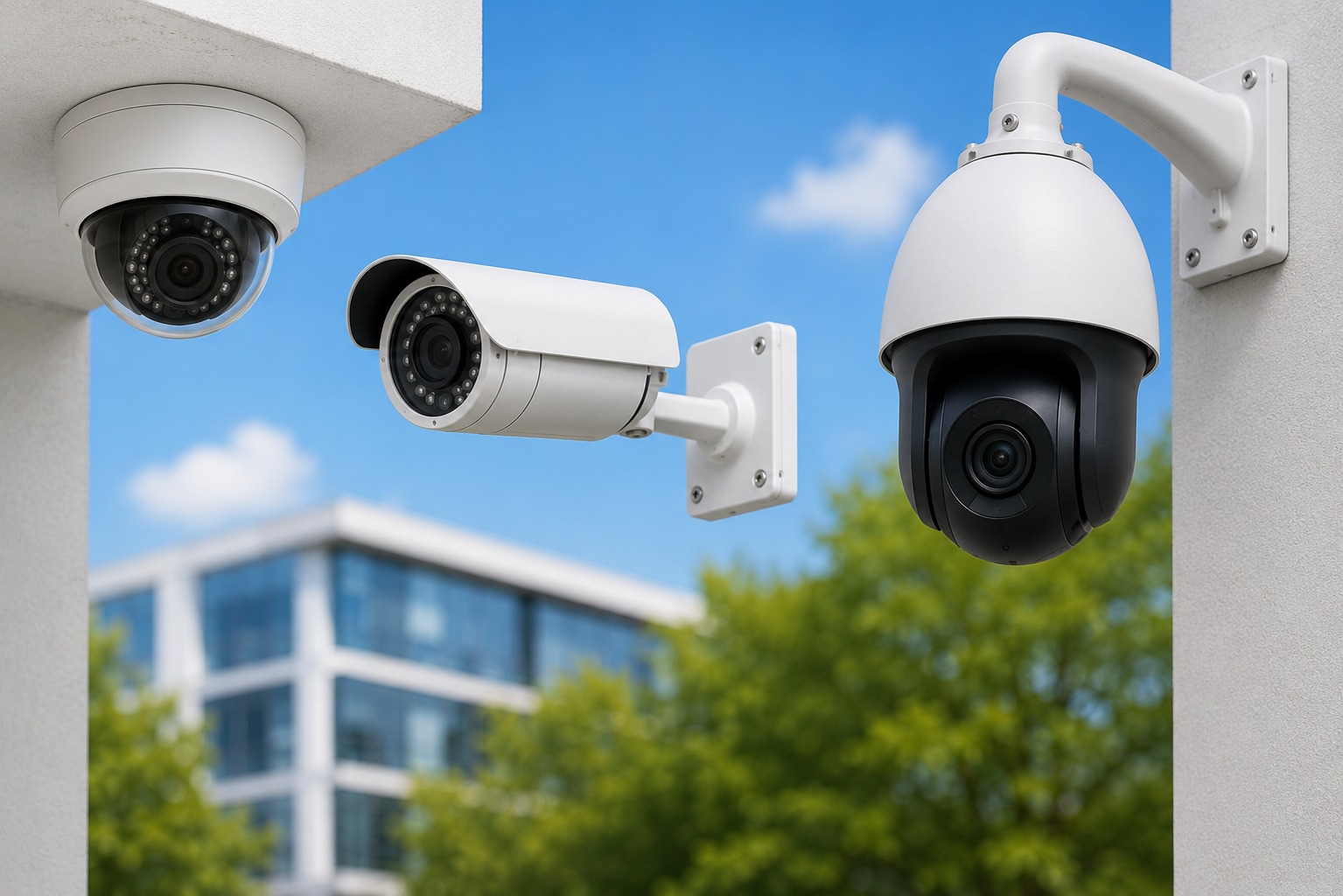 CCTV cameras installed by PR Group